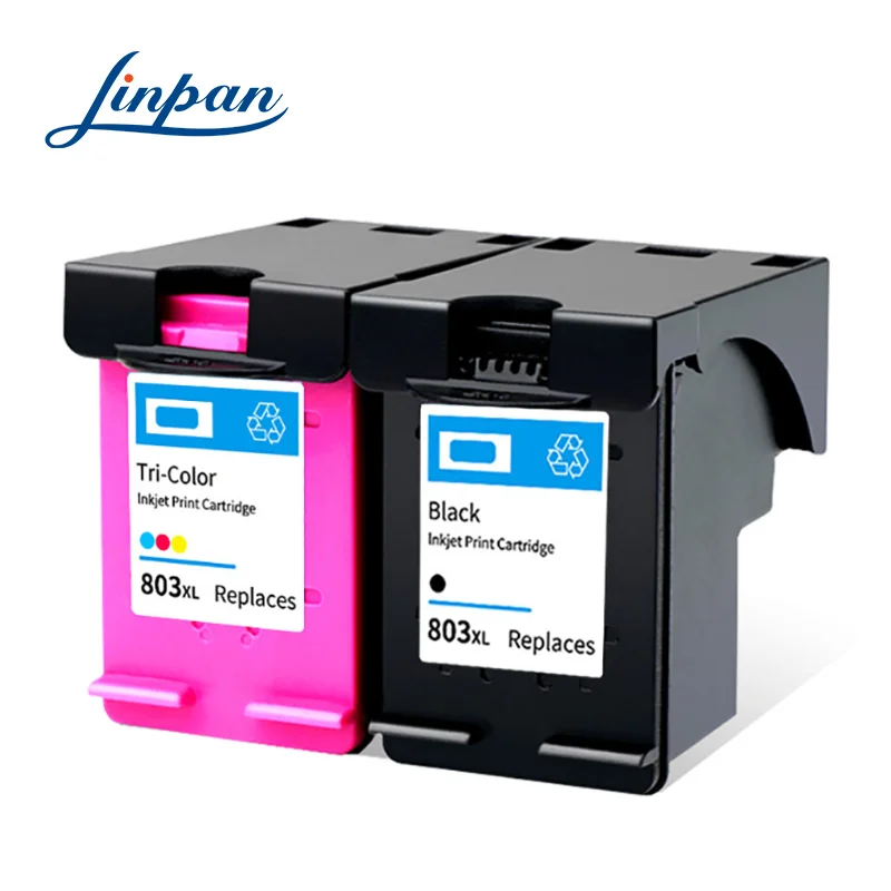 

803XL Ink Cartridge for HP 803 Compatible for HP Deskjet 1112 2132 1111 2131 Officejet 3830 4650 4652 Printer
