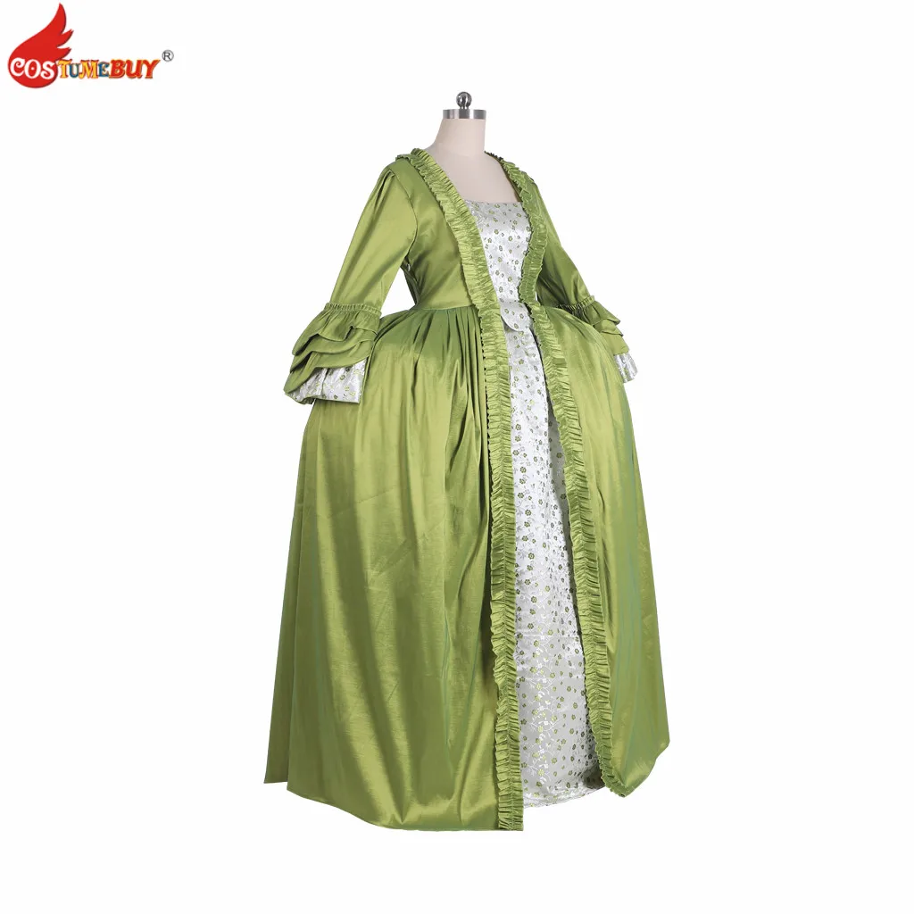 Costumebuy Regency pioneer 18th Versailles Duchess Belle Платье средневековая реконструкция театр