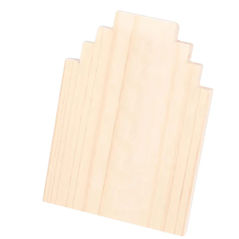 Колье из натурального дерева подставка органайзер новые ювелирные изделия