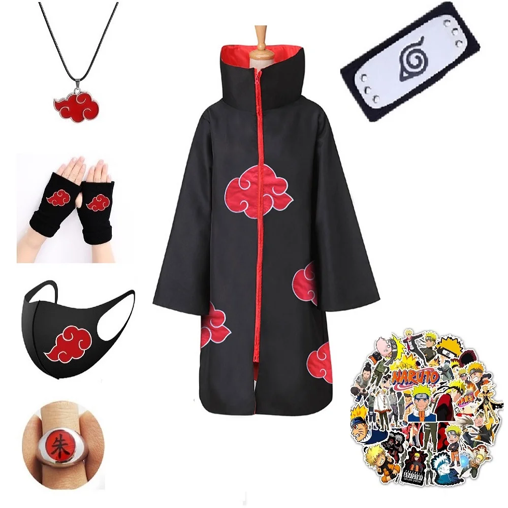 Черный Плащ Аниме Косплей Костюм Костюмы на Хэллоуин для аниме Мой маленький