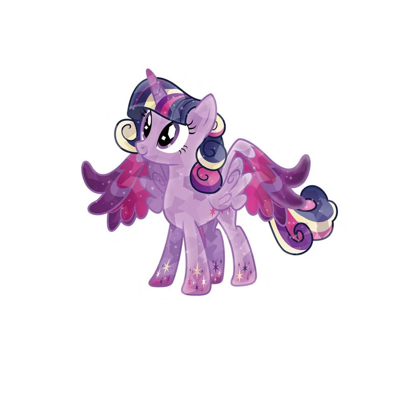 1 шт единорог мультфильм многоцветный мой маленький конь Сделай Сам Baoli стикер