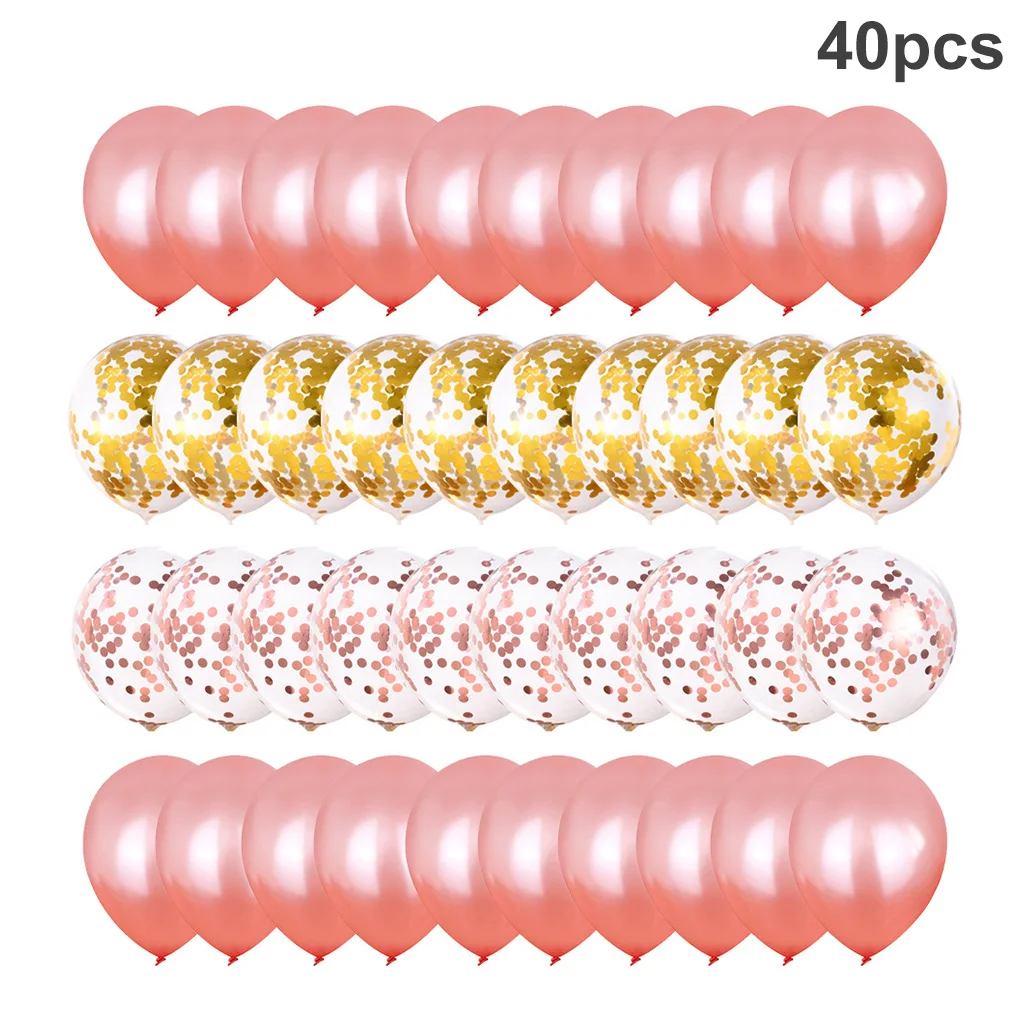 

40 шт. набор воздушных шаров для вечерние, домашние декоративные латексные воздушные шары для бассейна, вечеринки, украшение для дома, отеля, ...