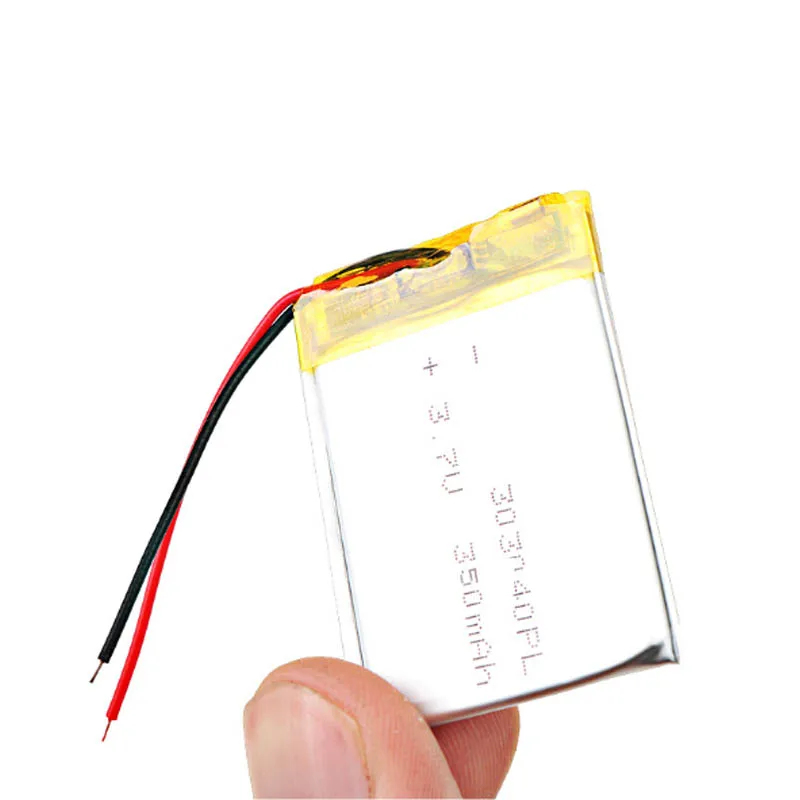 303040 3 7 V 350mAh литиевая полимерная аккумуляторная батарея для MP3 MP4 MP5 PDA GPS