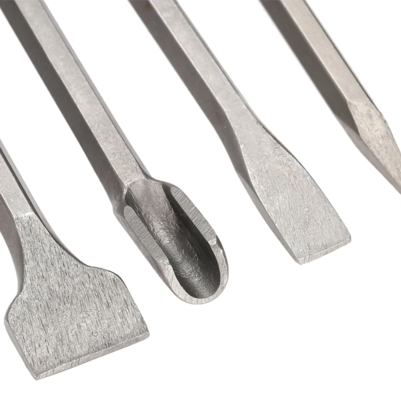 Горячее предложение! 7 шт. Sds Plus Набор зубьев с точечной канавкой плоских Зубцов