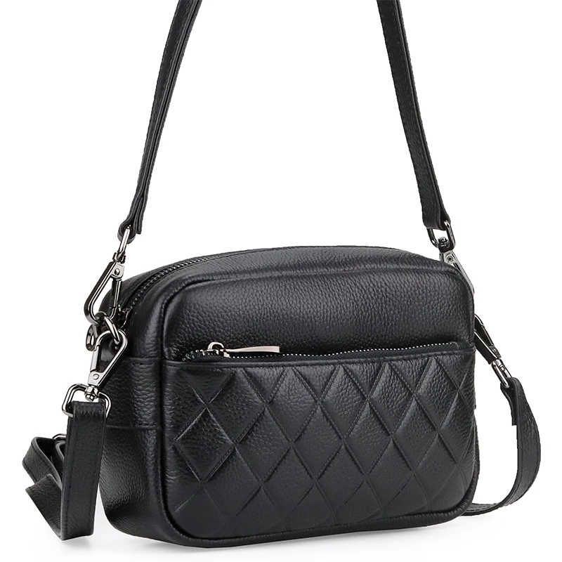 

Модные сумки, женская сумка через плечо из натуральной кожи, женская сумка большой вместимости с карманом на молнии для покупок