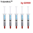 TISHRIC 15 шт. 7 г Термопаста для ПК Радиатор ЦП силиконовая паста GD900 Термопаста для радиатора водяного охлаждения процессора