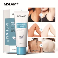 mslam instant body whitening cream face body lightening cream bleach underarm armpit legs knees private parts whiten body care