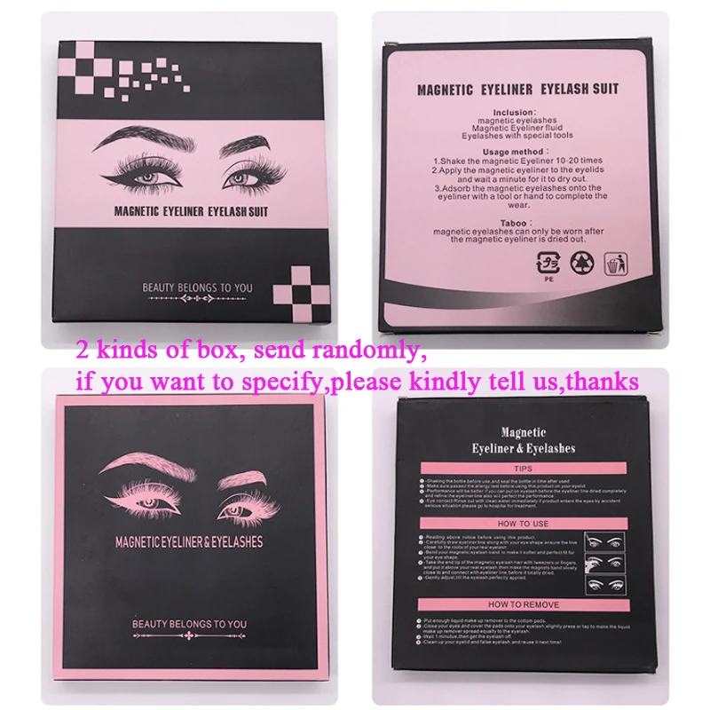 Магнитные 3D толстые норковые ресницы yiвосемь век магнит для макияжа накладные