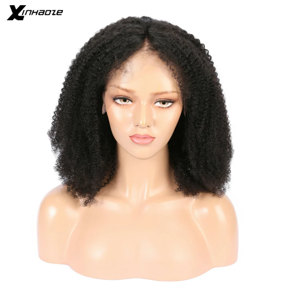 13*6 бразильские кудрявые передние человеческие волосы парики Remy Предварительно