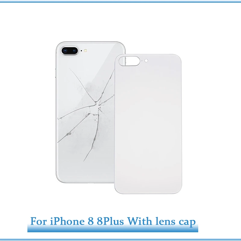 

1 pcs High Quality A+ Back Cover For iPhone X 8 8 Plus Battery Cover Glass Panel Rear Door Housing