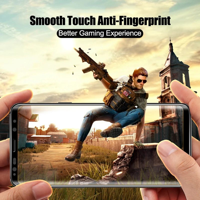 500D полностью изогнутое закаленное стекло для samsung Galaxy S9 S8 Plus Note 9 8 Защитная пленка для экрана на samsung S7 S6 Edge S9
