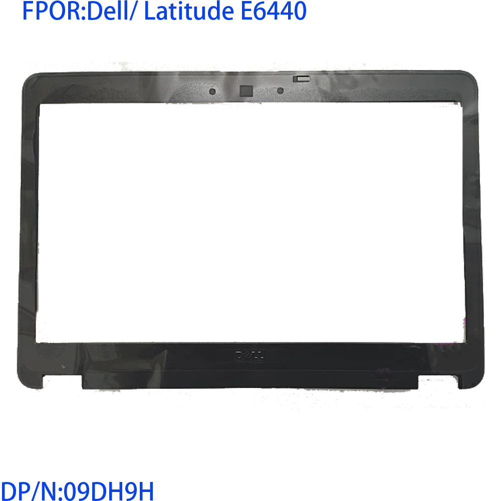 

New For Dell Latitude E6440 Lcd Front Bezel Cover Black 09DH9H 9DH9H
