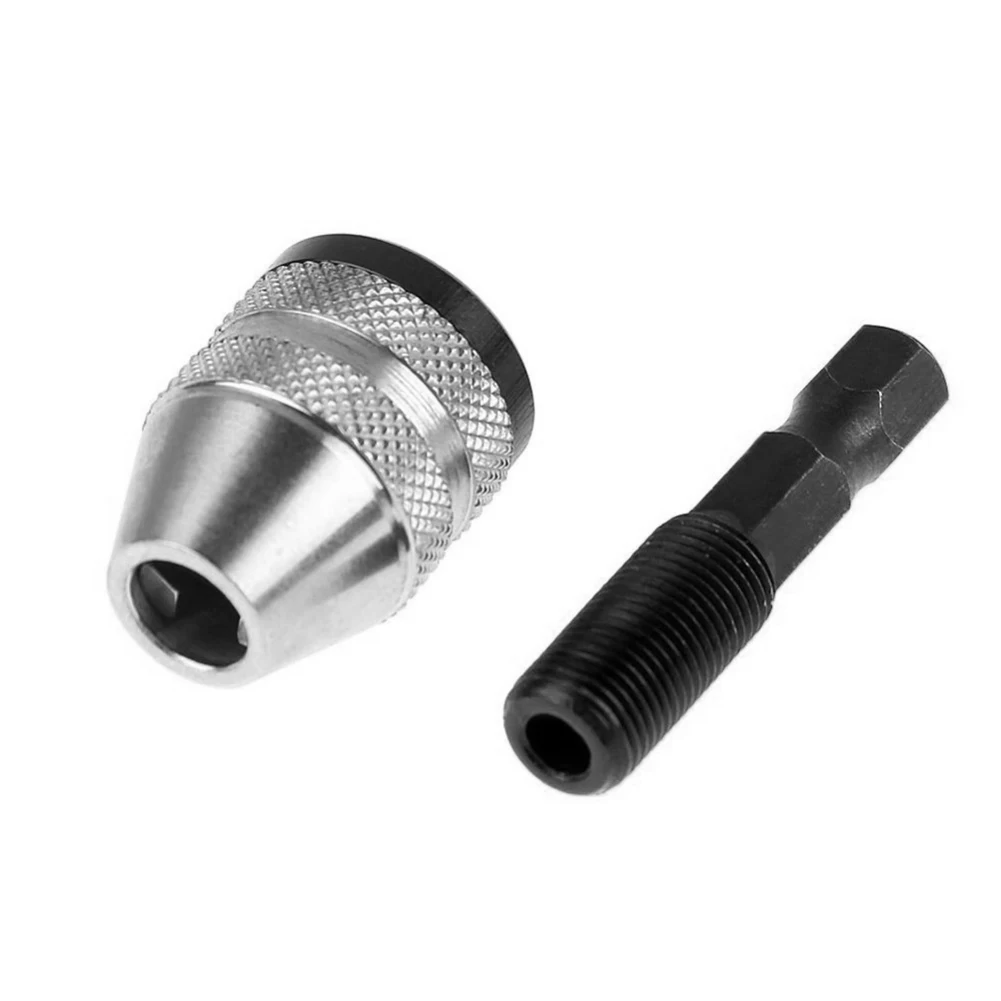 

Quick Change Electric screwdriver Drill Chuck Keyless Drill Bit Chuck Hex Shank Adapter Converter 0.3-3.4mm