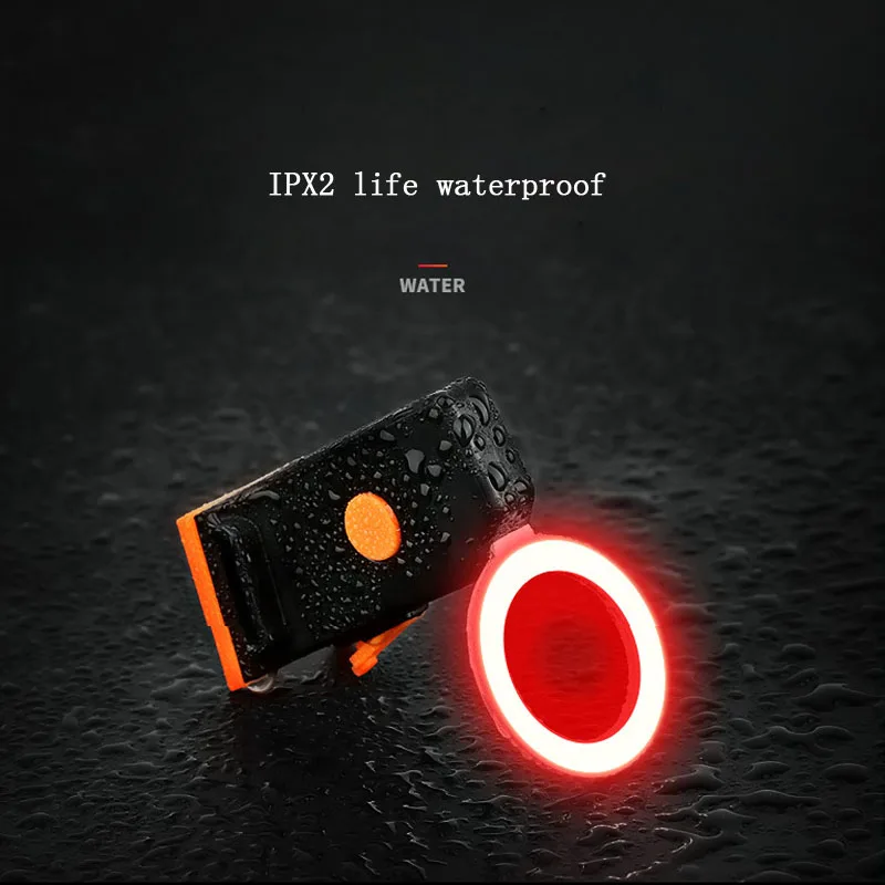Несколько режимов освещения, Велосипедный свет, usb-зарядка, светодиодный фонарь для велосипеда, задний велосипедный фонарь для горного велосипеда, подседельный штырь