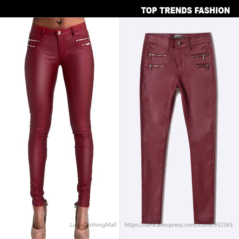 Женские обтягивающие джинсы с низкой талией Джинсы бойфренда полиуретановым