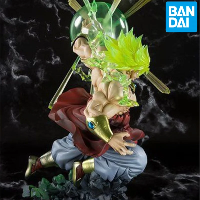 

Bandai Dragon Ball Anime Figure Soul Limited F.ZERO Super Saiyan Broli Battle Model Collection Decoration Children Gift
