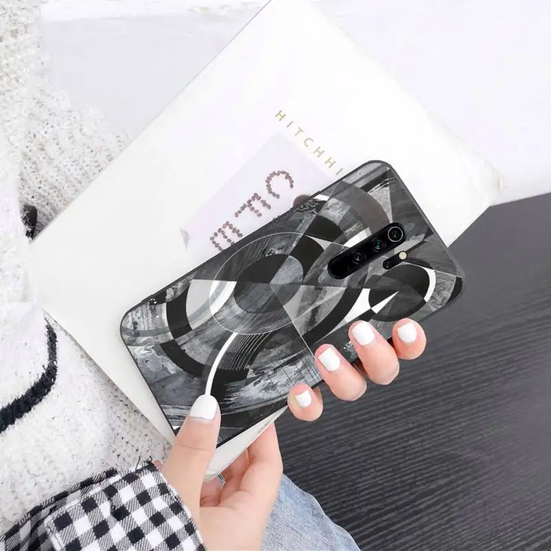 Механический черный мягкий чехол из ТПУ для телефона случай Redmi Примечание