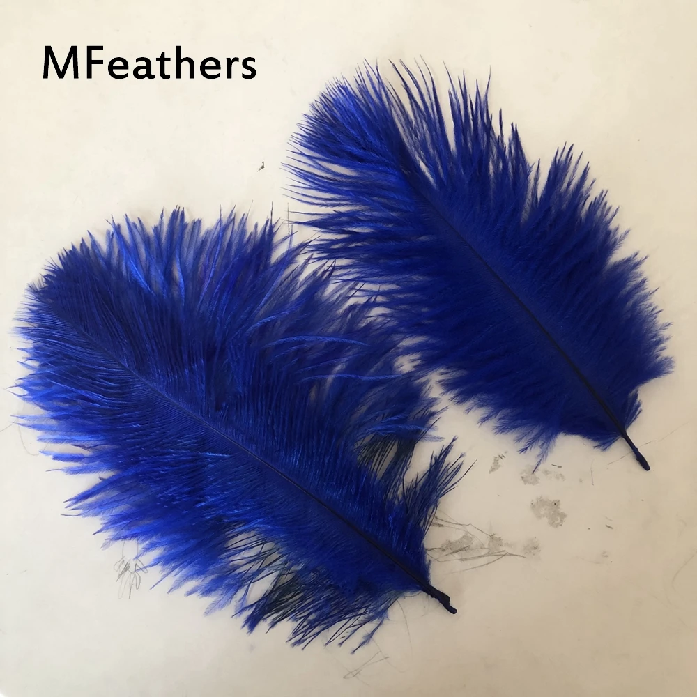 21 цвет 10 шт. окрашенные золотые перья из страусовых перьев 6-8 дюймов натуральные
