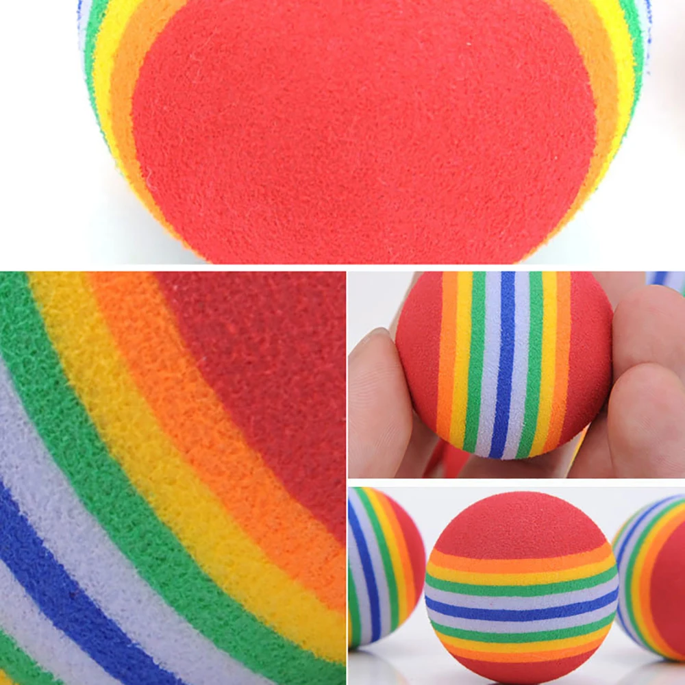 

Cat Toy Wool Cats Squeaky Cat Ball Interactive Funny Cat Training Toy Pet Playing Ball Toys for Cats Kitten Pet Supplies