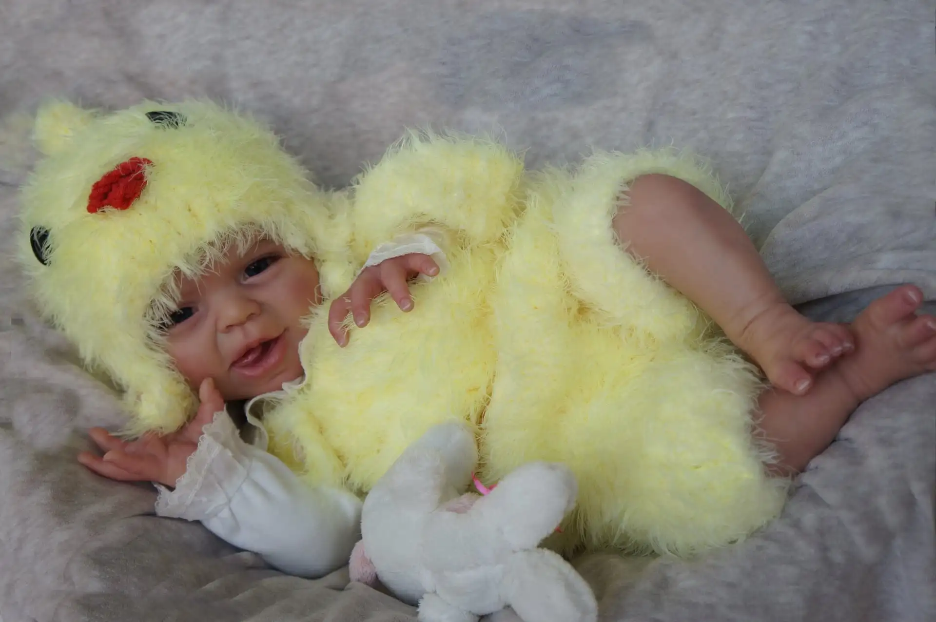 Кукла реборн Мягкая силиконовая с видимыми венами 50 см | Игрушки и хобби