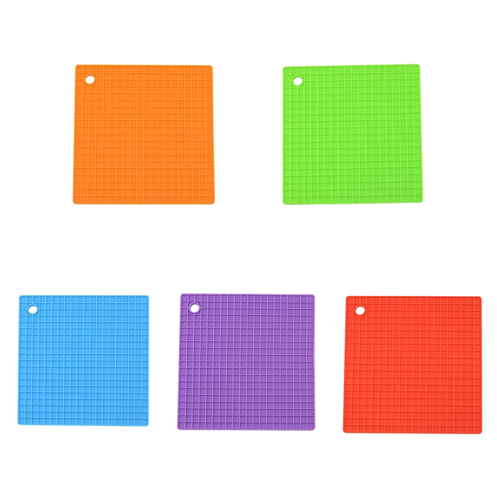 Многофункциональный силиконовый термостойкий коврик нескользящий для