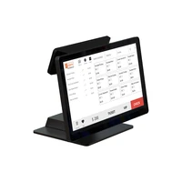15 inch cash register retail store touch screen terminal payment restaurant machine all in one pos bank stand pos systems