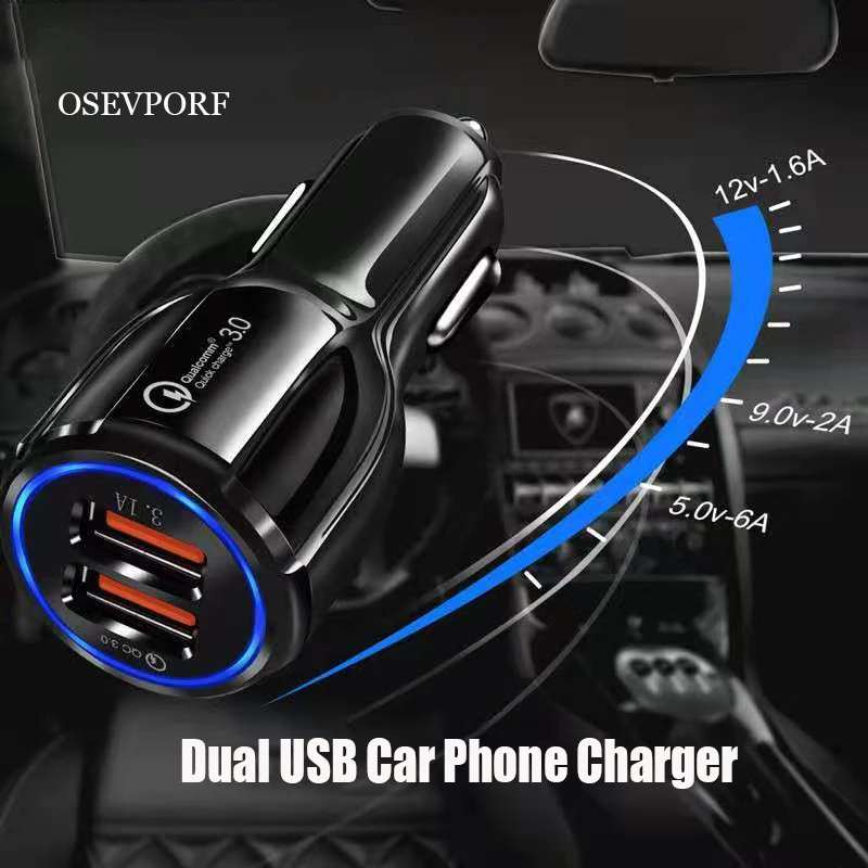 USB Автомобильное зарядное устройство для телефона с подставкой планшета