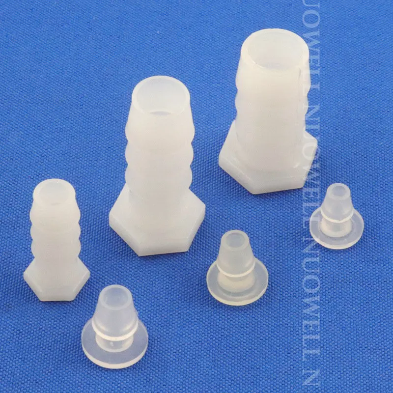 200~5pcs 1.6-14mm Sofe Pipe Barbed Plug Irrigation Water Supply System Stop Connector Tank Joints Plastic Hose End Cap - купить по