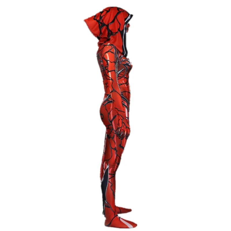 Red Carnage Venom Scarlet blood Gwen Stacy Cosplay Costume Zentai Superhero Bodysuit Suit Jumpsuits | Тематическая одежда и