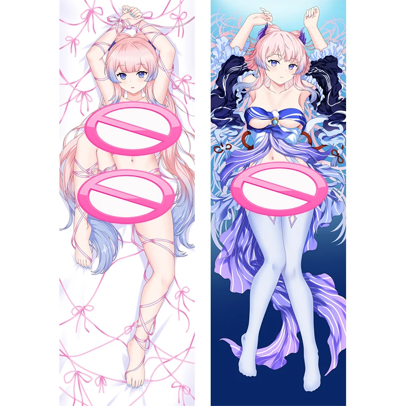 

Чехол для подушки на тело Genshin Impact Sangonomiya Kokomi Body Dakimakura Kawaii, чехол для подушки, мягкая подушка