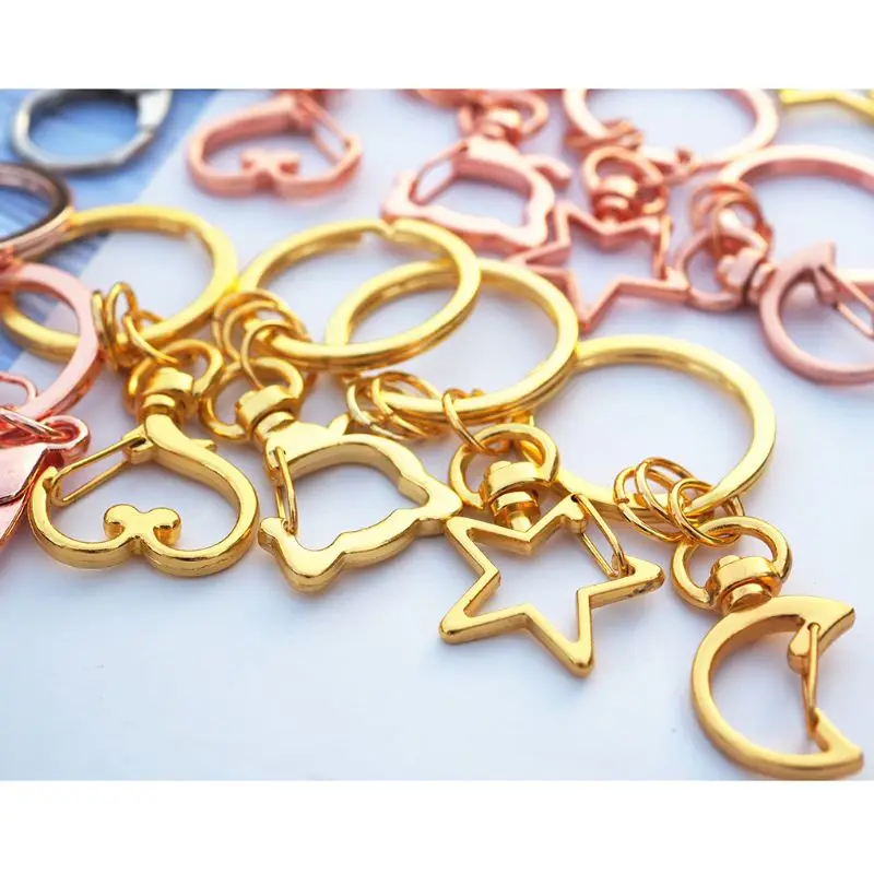 

Брелок для ключей «сделай сам», цепочка для изготовления аксессуаров, 5 шт.