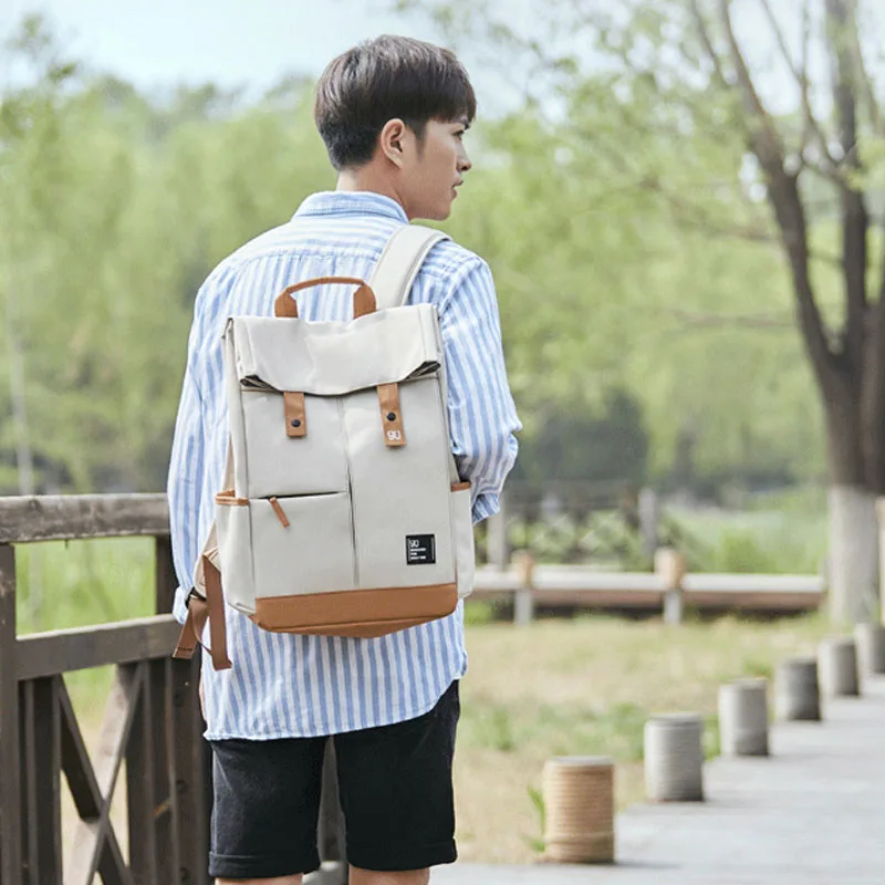 Xiaomi Mijia 90 Vitality College Casual Backpack Tough Strong 4-Level Anti Splashing Super Capacity Quick Design Magnet Clasp |