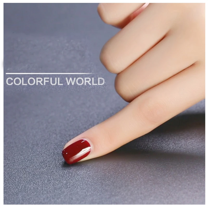 Docaty Glitter Base Top Coat 8ml Nail Art UV LED Lamp Gel Lacquer Transparent Soak Off Varnish Clear Seal Polish | Красота и здоровье
