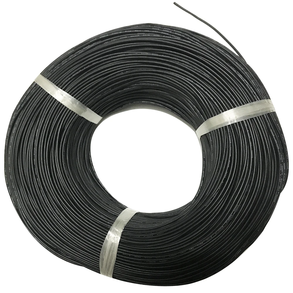 UL3239 18AWG/кремнийорганического каучука, сделанные из луженой Медный провод изолированный провод высокого Напряжение высокое Температура линия для модель самолета
