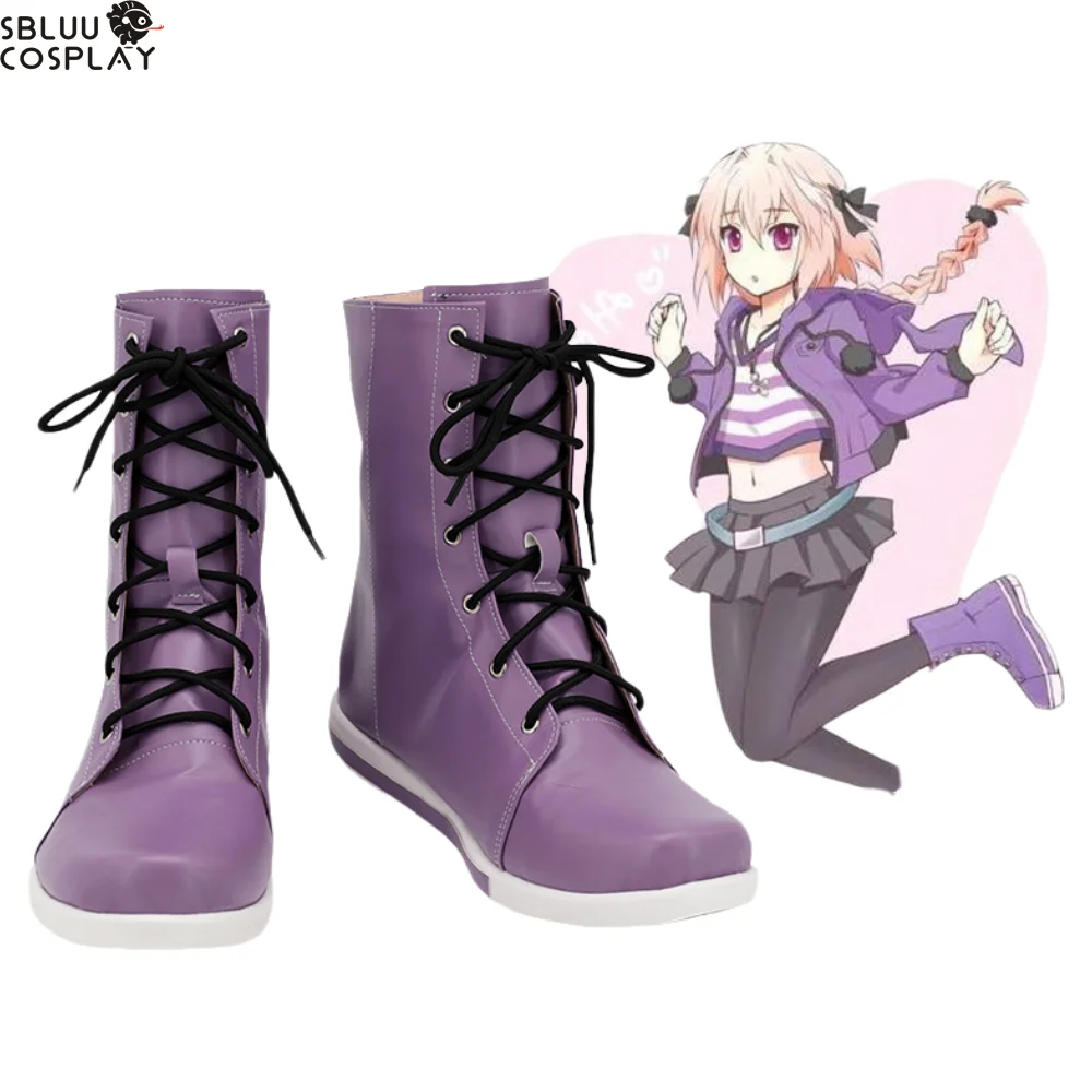

SBluuCosplay FGO Astolfo Cosplay Shoes Custom Made Boots