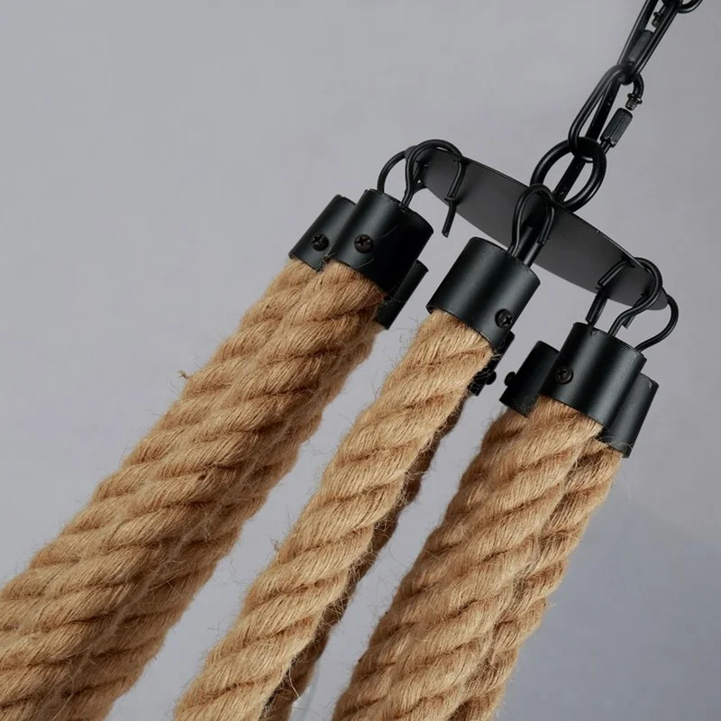 Ретро люстра светильник ing подвесной обеденный гостиная спальня приспособление