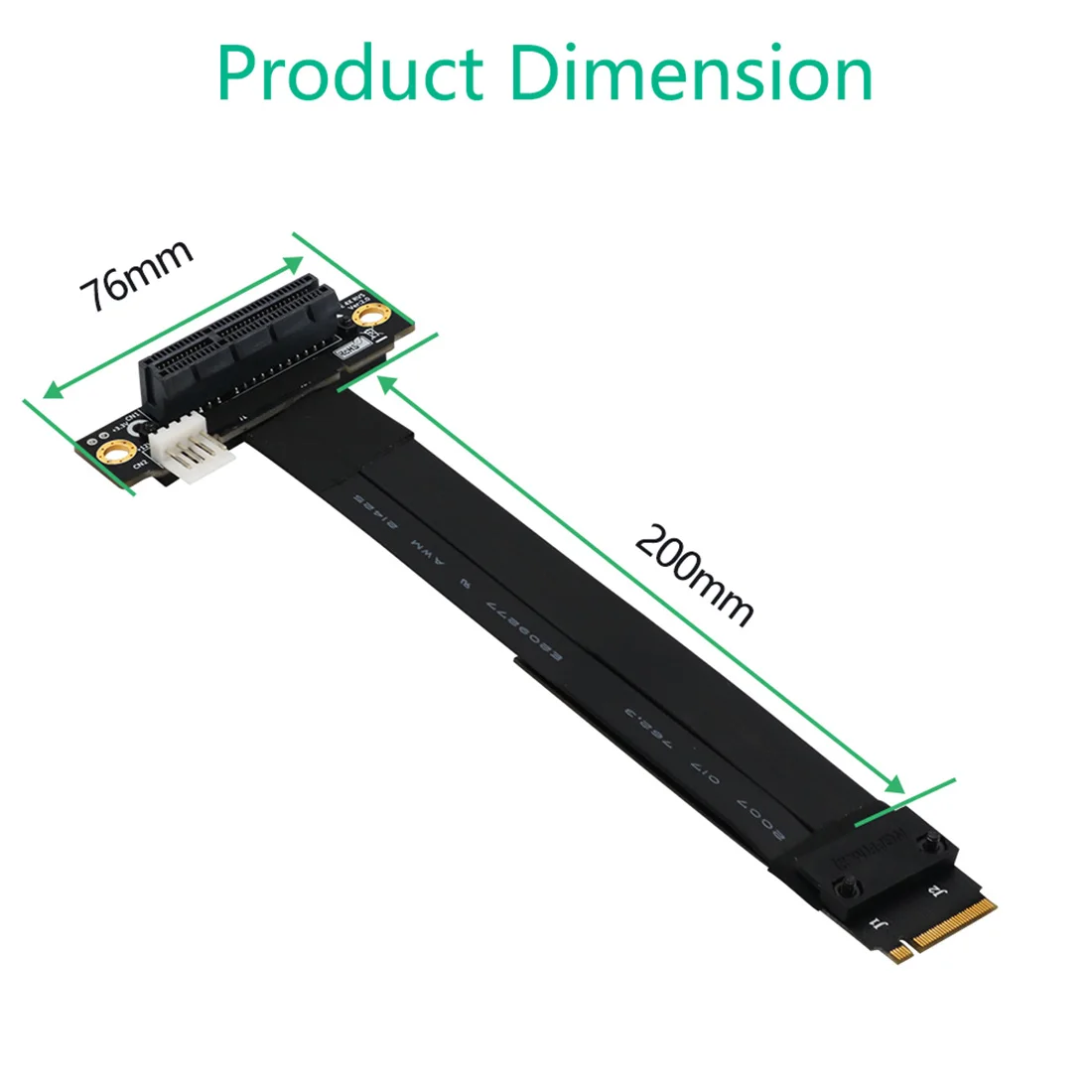 Удлинительный кабель XT-XINTE PCIe x4 3 0 PCI Express 4x к M.2 NVMe M Key 2280 переходная карта Gen3.0