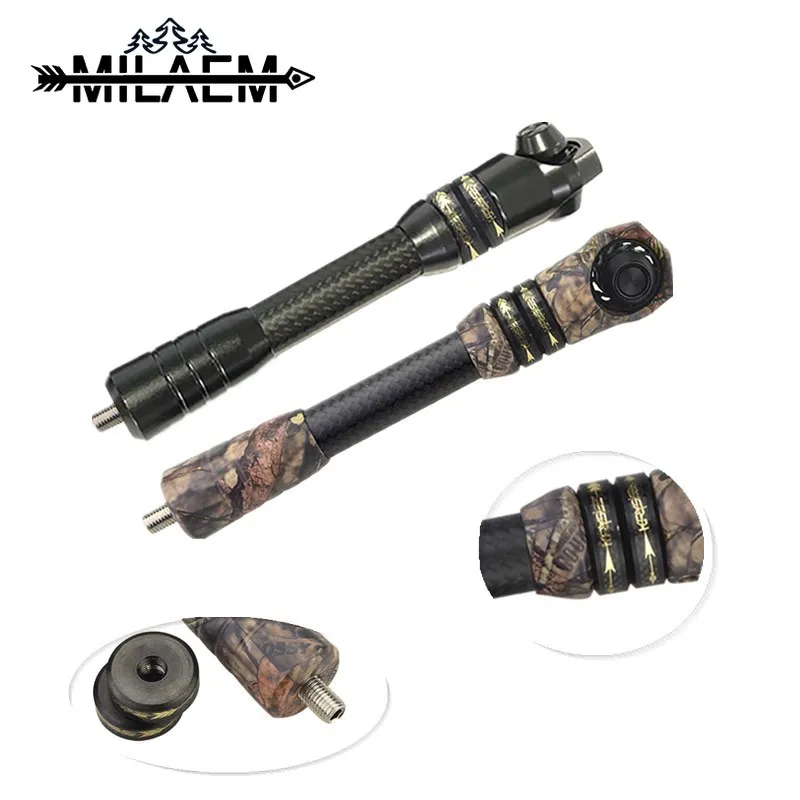 7 дюймовый стабилизатор для стрельбы из лука диаметр 8 мм 18 К карбоновый