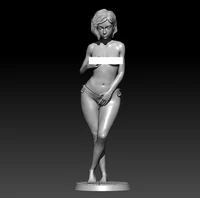 124 75mm 118 100mm resin model office sexy girl figure unpainted no color rw 440