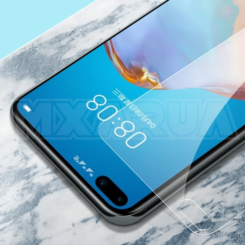 Закаленное стекло с защитой от трещин 9D для Huawei P30 P40 Lite E защитное P20 Pro P10 Plus P Smart Z S