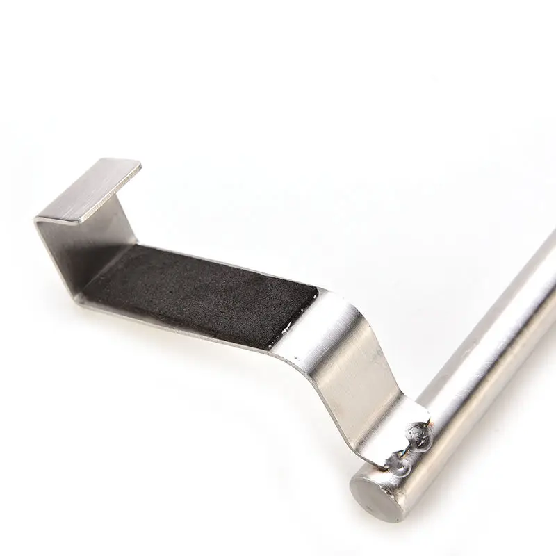 

Bathroom Door Stainless Steel Single Towel Rack Holder Hardware