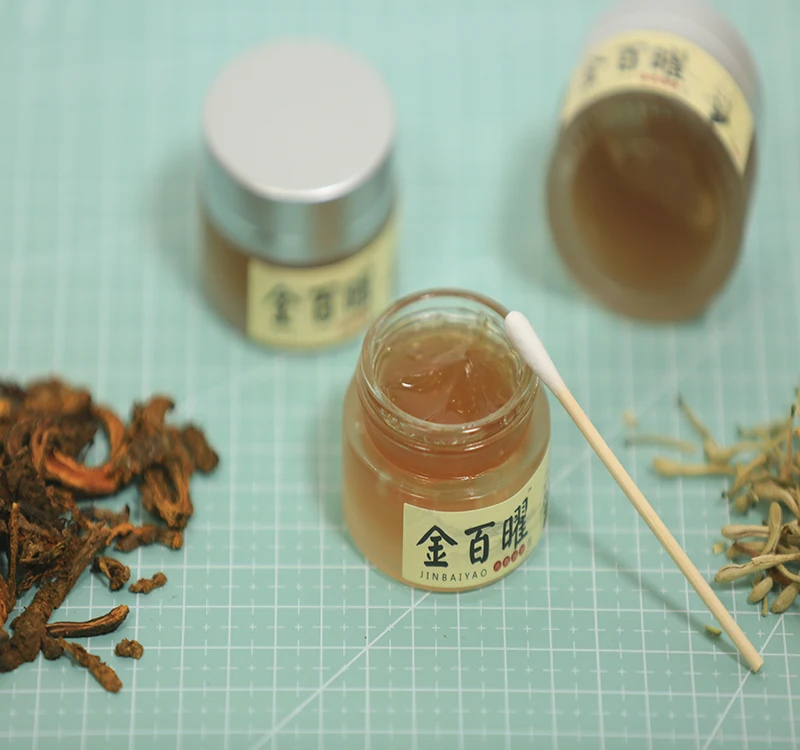 Jinbaiyao портативный ринит Sinusitis крем снимает зуд чихание заложенность
