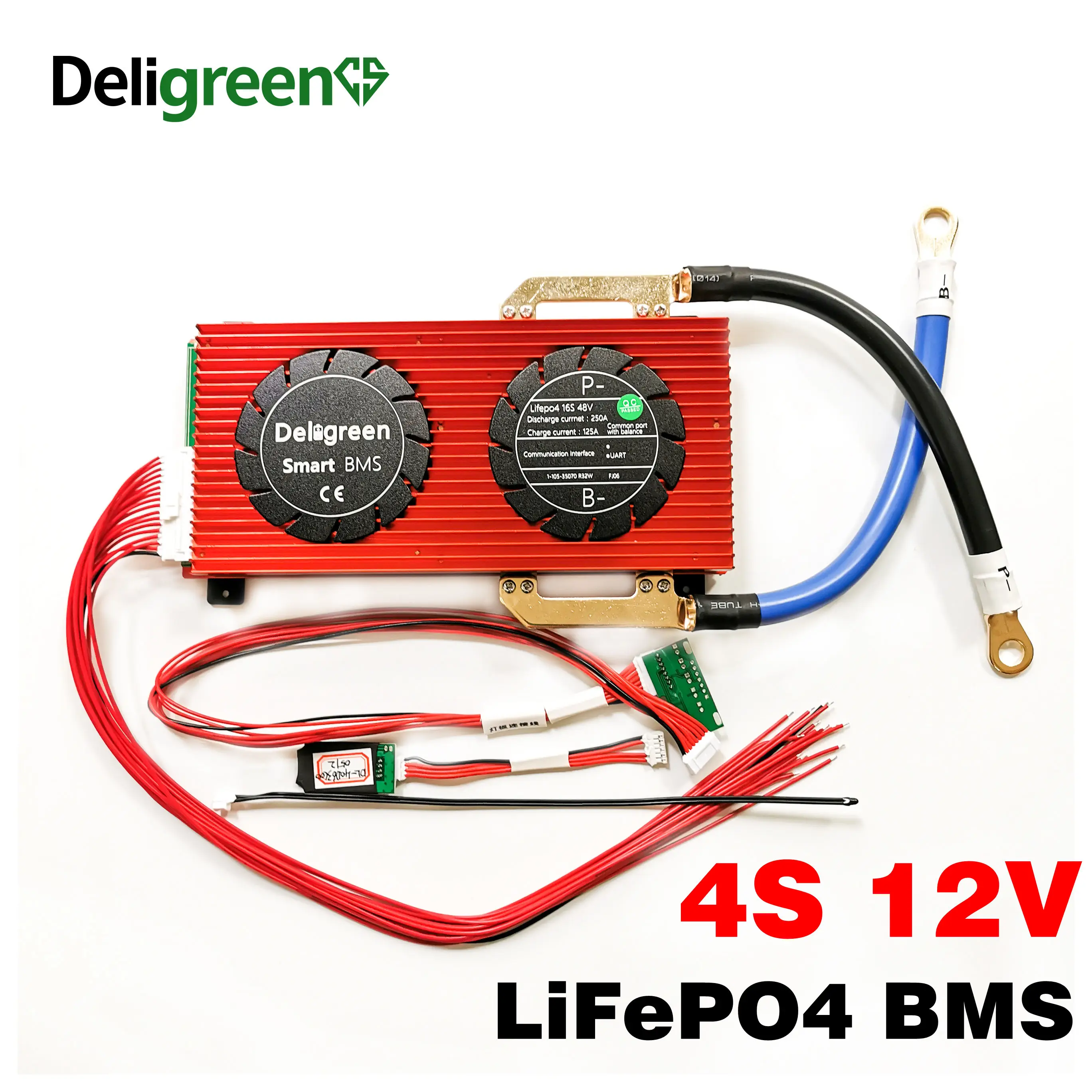 Bluetooth Smart BMS 4S 150A 200A 250A LiFePO4 Батарея для 14 6 V серые кисточки с может communicatio UART