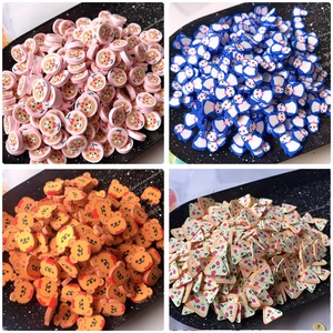 Boxi добавки для слизи Милая Полимерная глина животные кавайные принадлежности посыпать DIY Набор ломтик долива для пушистого чистого облака слизи