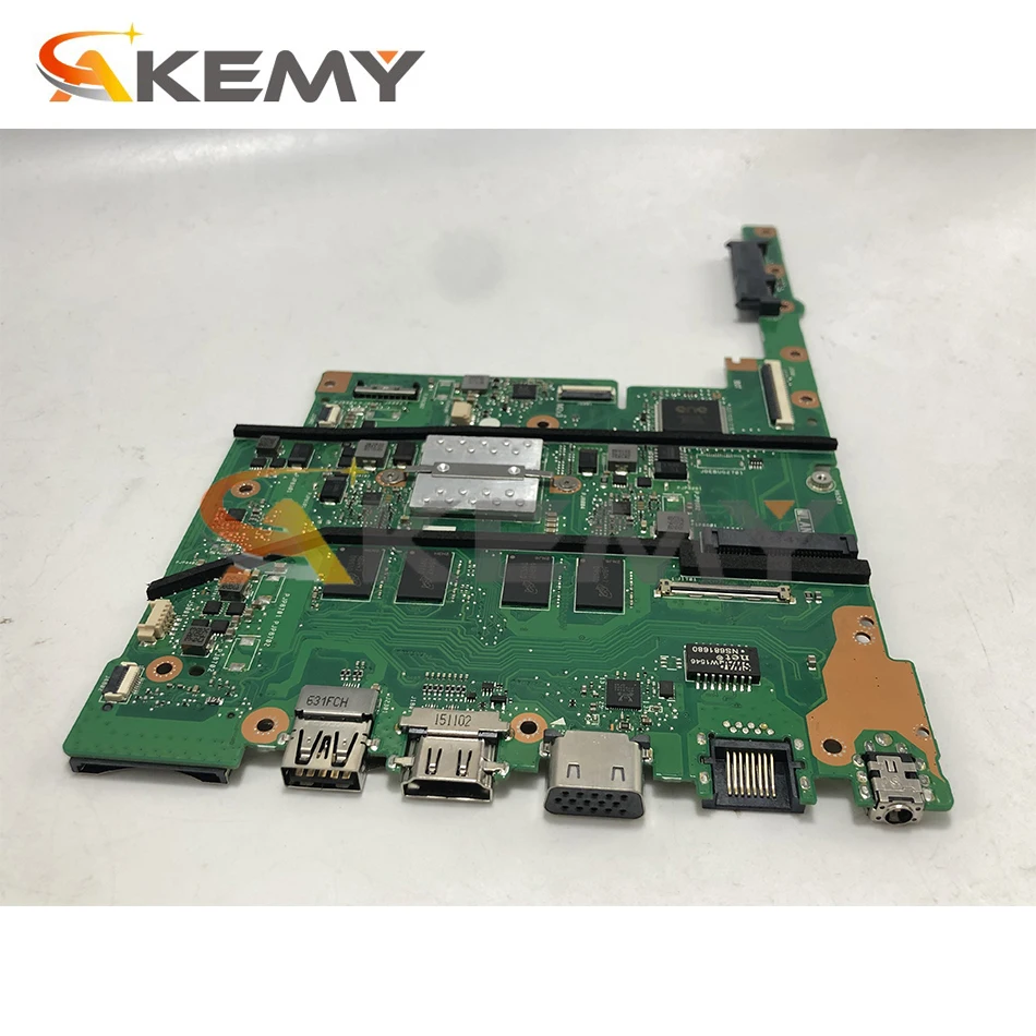 15 6 inch e502sa laptop motherboard for asus e502s e402sa rev2 1 original mianboard ddr3l 8gb ram n3710n3700 cpu free global shipping