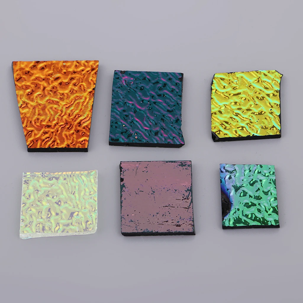 Дихроическое стекло Coe90 Смешанное плавкое 28 г для изготовления ювелирных изделий