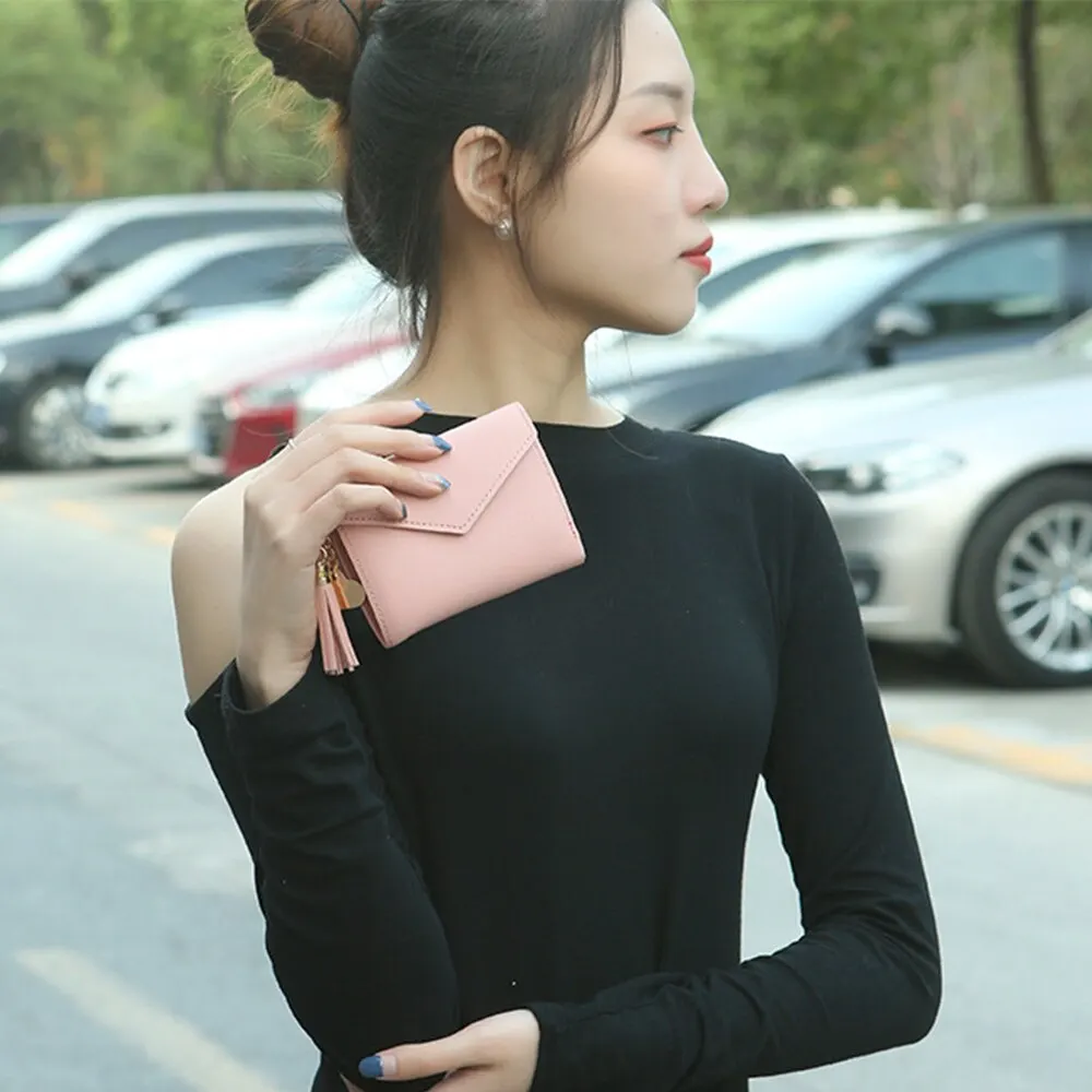 

Leather Small Wallet Women Luxury Brand Famous Mini Women Wallets Purses Female Short Coin Zipper Purse Credit Card Holder