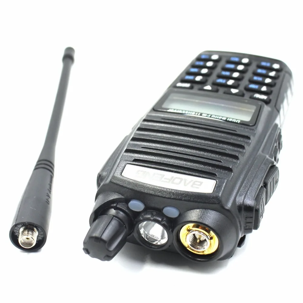 10pcs baofeng uv 82 8w dual band 136 174400 520mhz two way radio with 2800mah battery uv82 walkie talkie ships from moscow free global shipping