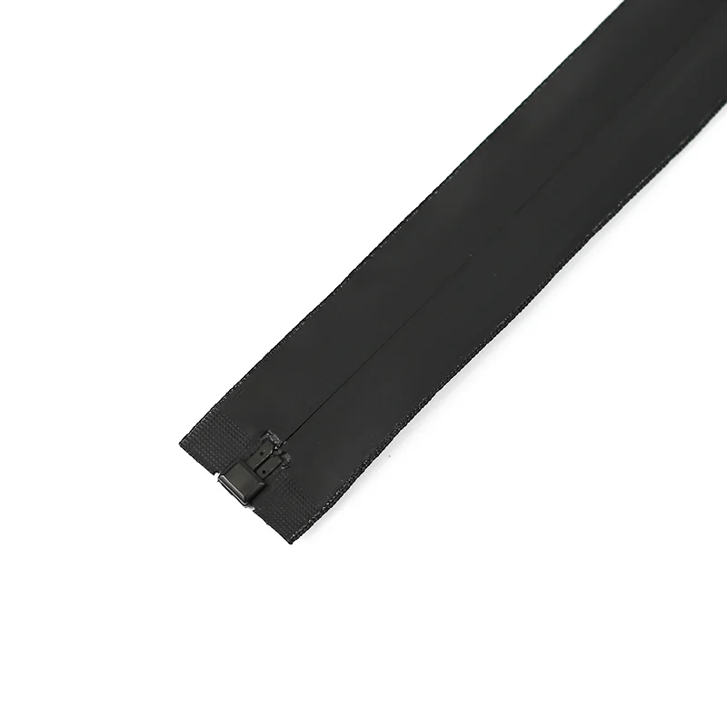 Черная нейлоновая Водонепроницаемая молния невидимая для открытия пошив пальто