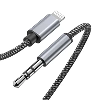 lightning to 3 5mm jack aux cable car speaker headphone adapter for iphone 13 12 11 pro xs audio splitter cable for ios 14 above